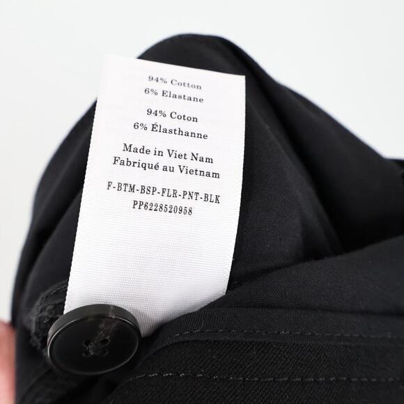Everlane Women's Bi-Stretch Flare Pant Black Size 4 NWOT - Picture 8 of 8